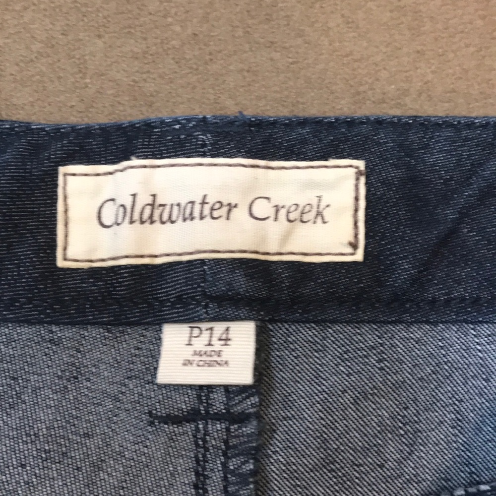 09 Coldwater Creek Capri Jeans P14 - Picture 6 of 7